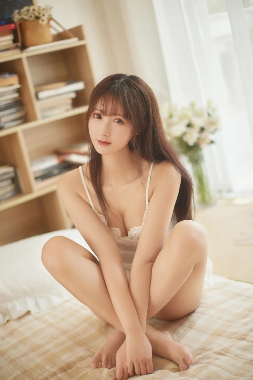 羽生三未 - No.026 日系睡裙 [30P-316MB] tg@simisebaisi 【丝足阁】016.webp